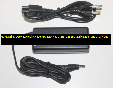 *Brand NEW* Genuine Delta ADP-65HB BB AC Adapter Charger 19V 3.42A 65W Power Cord